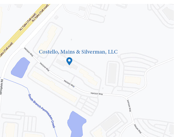 new map | Costello, Mains & Silverman, LLC
